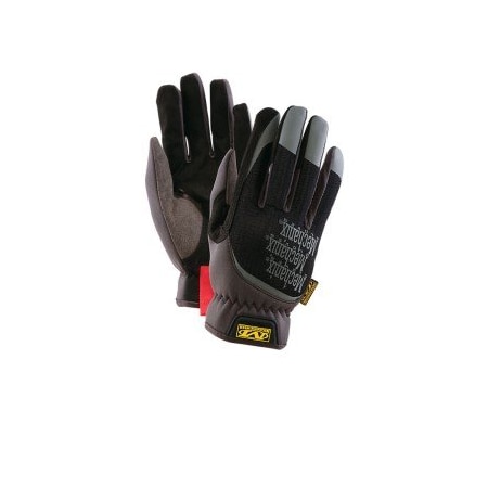 Mechanix Wear FastFit Gloves X-Large Black 9 L, PR WPL838-XL-BK